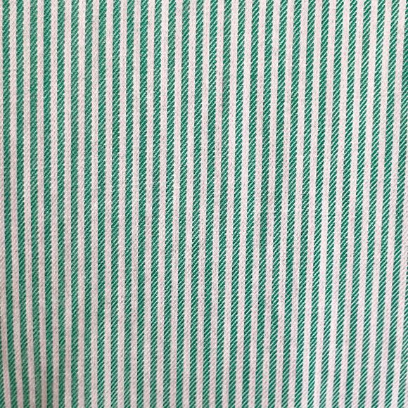 Everlane The Silky Cotton Relaxed Shirt Mint Green White Stripe Womens Sz 8 NWT - Picture 7 of 9